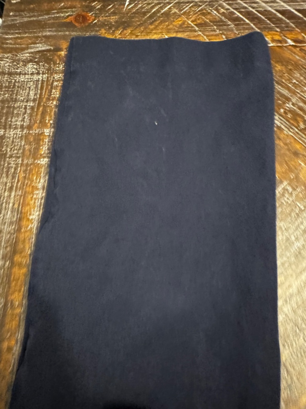 Old Navy High Rise Pixie Flare Pants Navy Blue Size 6 Tall - Picture 6 of 8